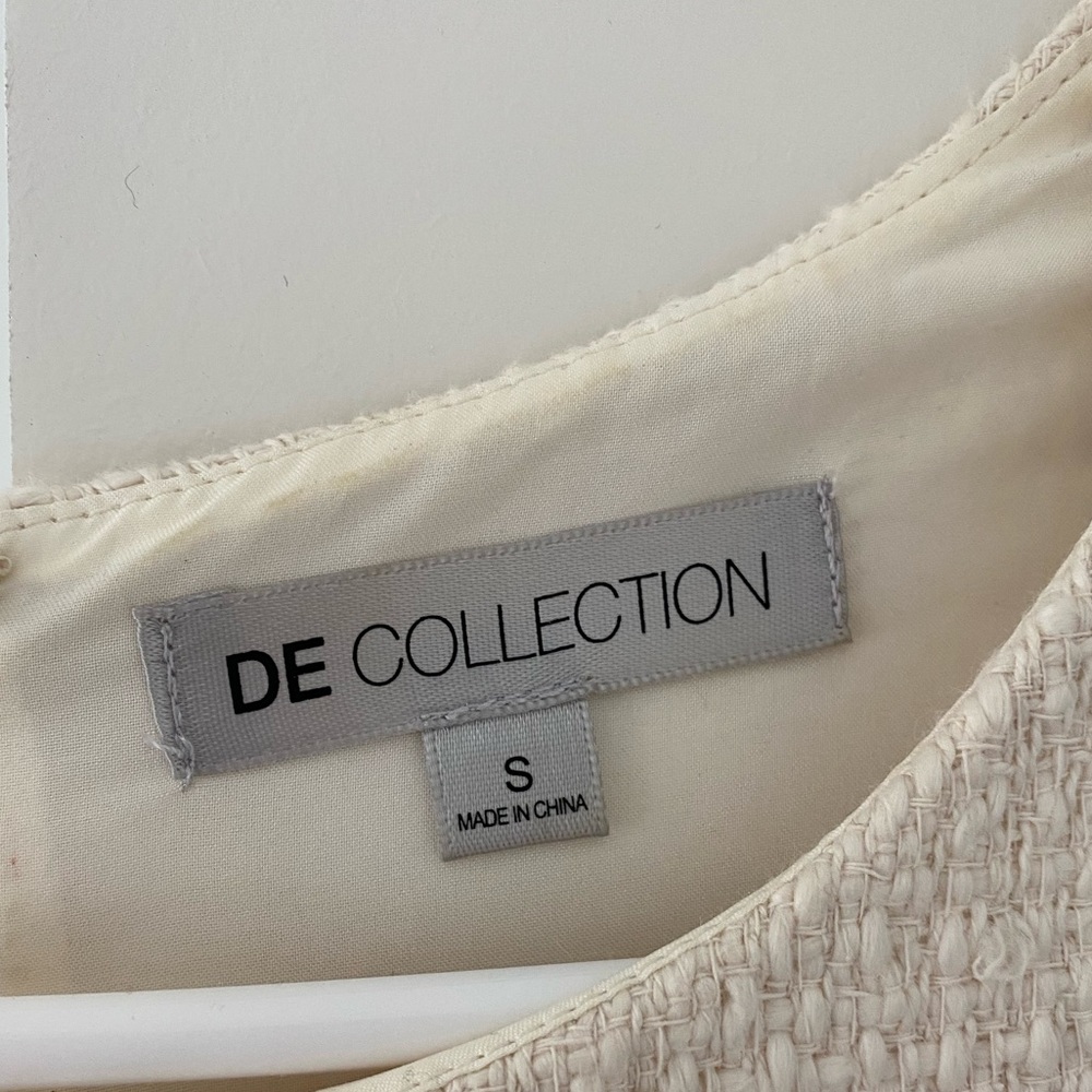 Downeast Basics Elegant Cream Straight Dress - Picture 3 of 4